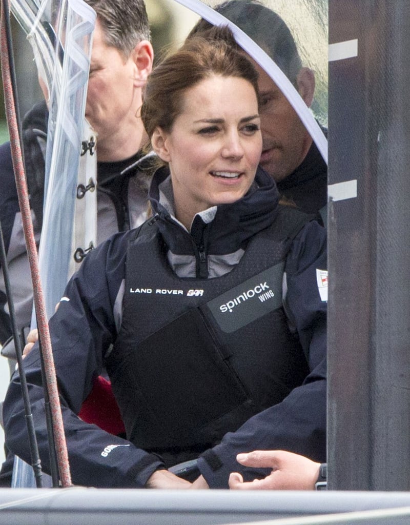 Kate Middleton Sailing in England May 2016