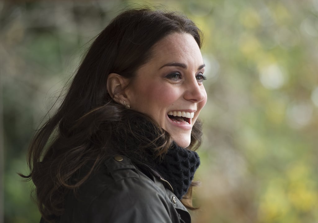 Kate Middleton Wearing Black Turtleneck Sweater