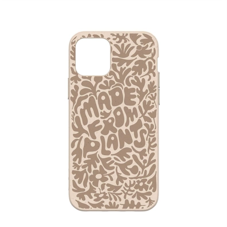 Seashell Made from Plants in Sand Eco-Friendly iPhone Case