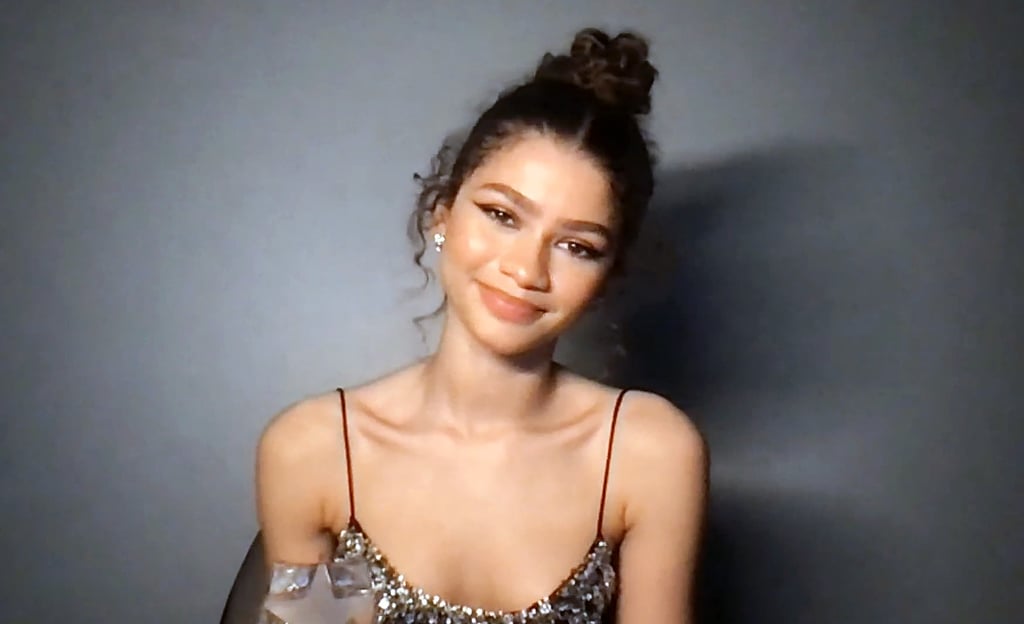 Zendaya at the 2021 Critics' Choice Awards