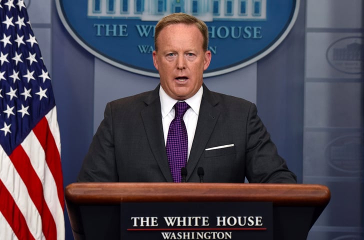 Why Did Sean Spicer Resign Popsugar News