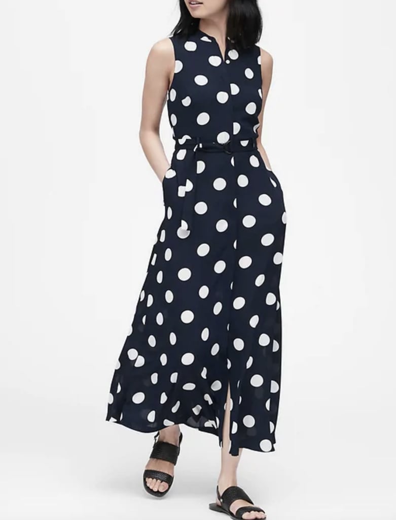 Polka Dot Maxi Dress