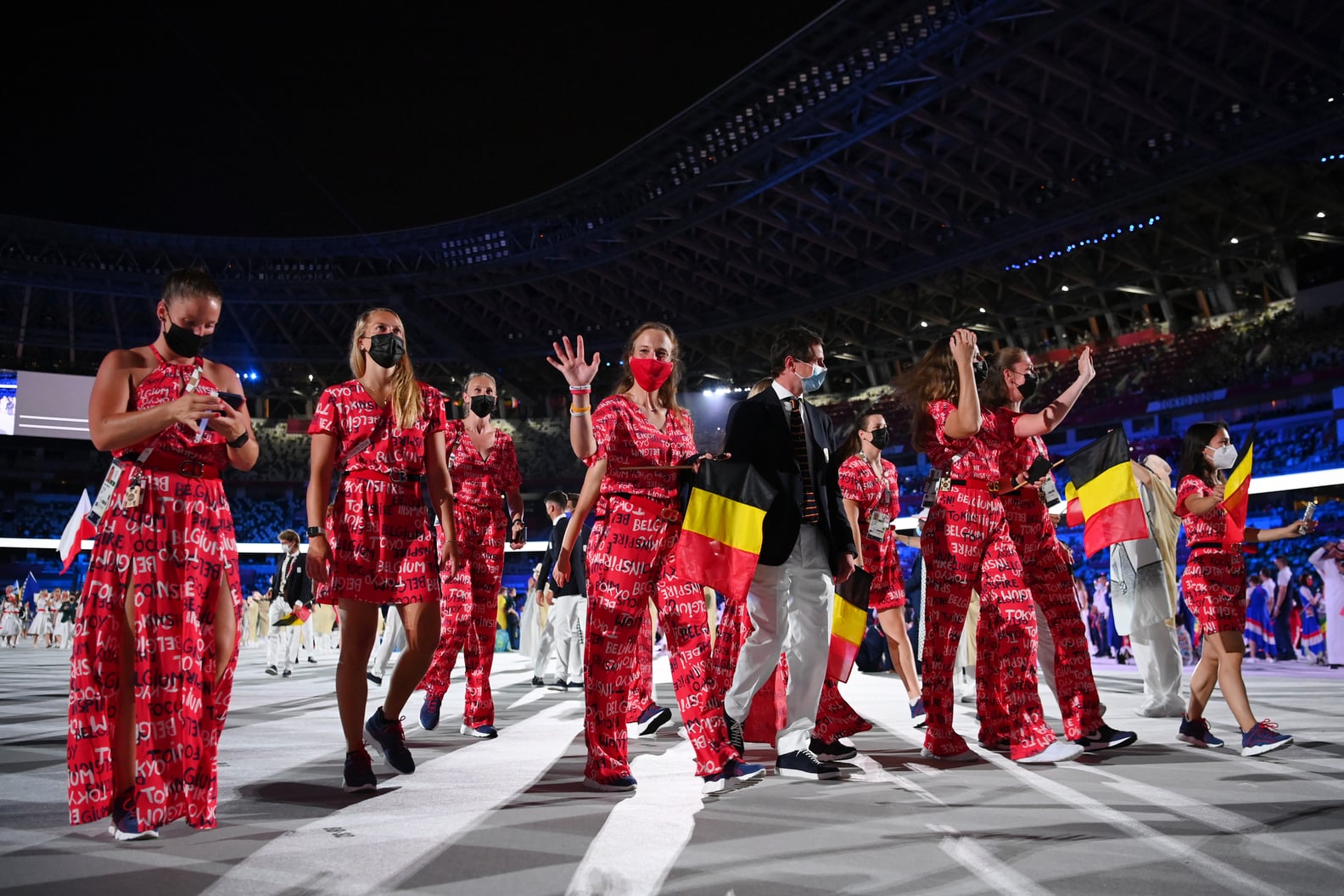 The Best Fashion at the Tokyo Olympics Opening Ceremony POPSUGAR Fashion