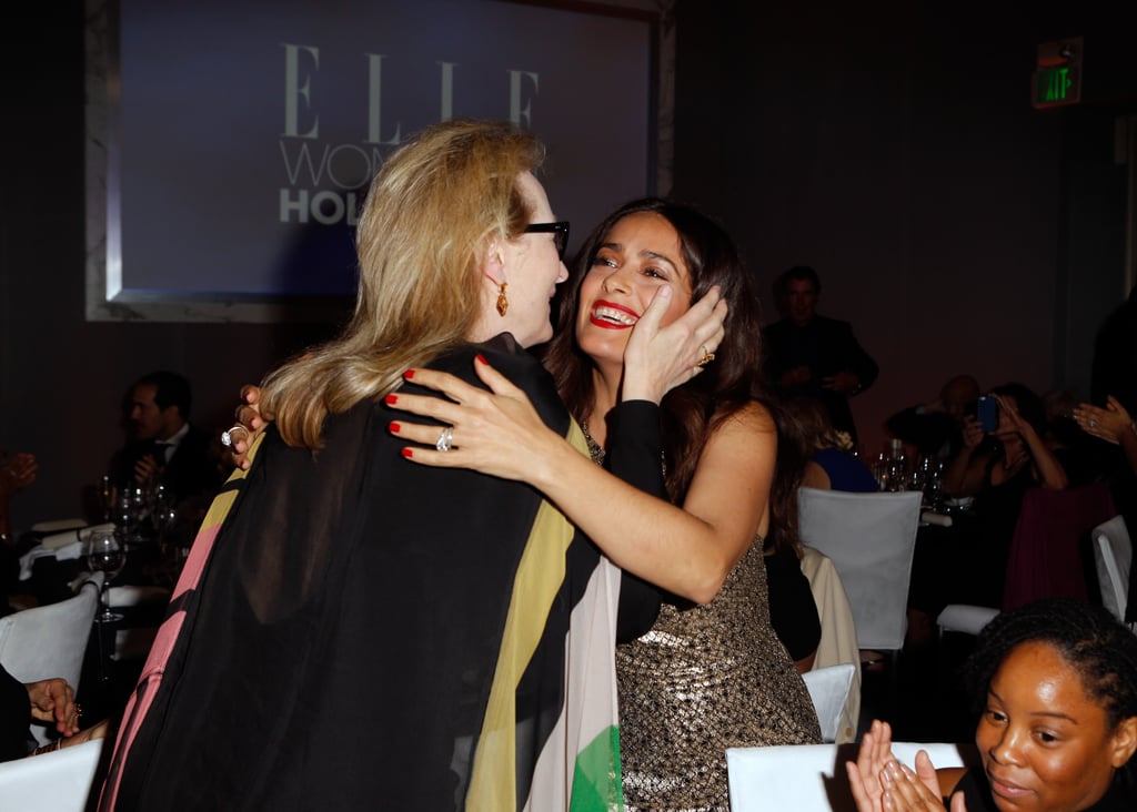 Meryl Streep and Salma Hayek