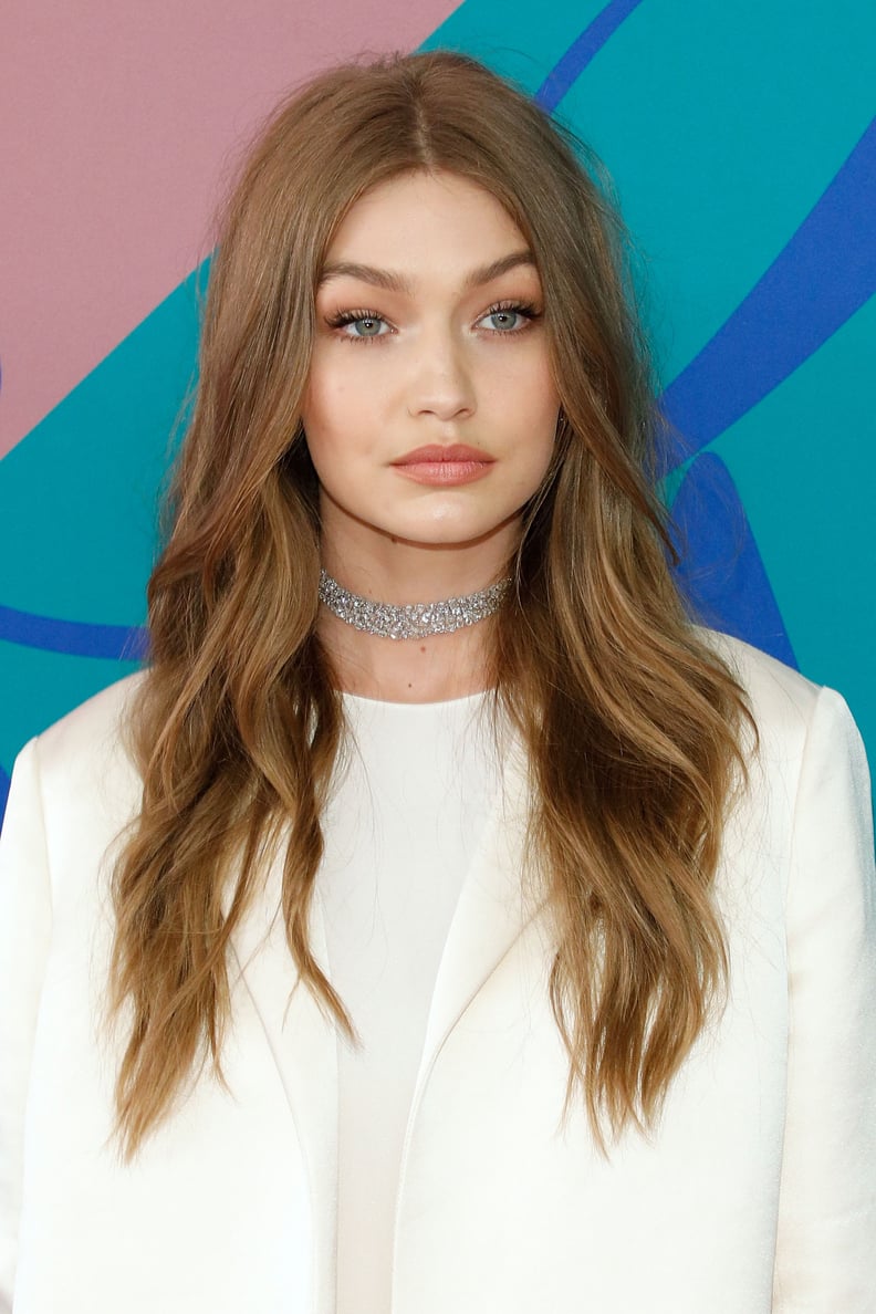 Gigi Hadid With Brown Hair