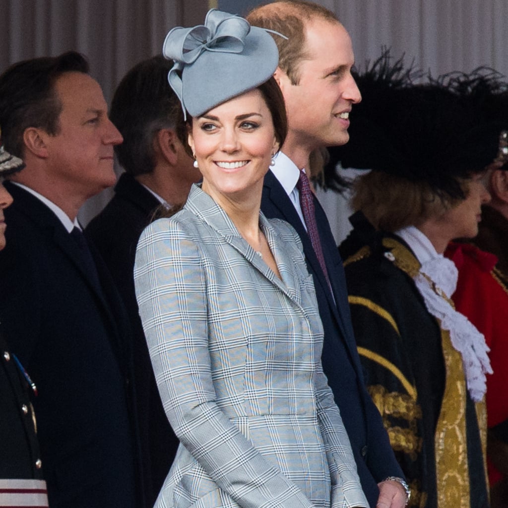 Kate Middleton Pregnant in Alexander McQueen Coat Dress