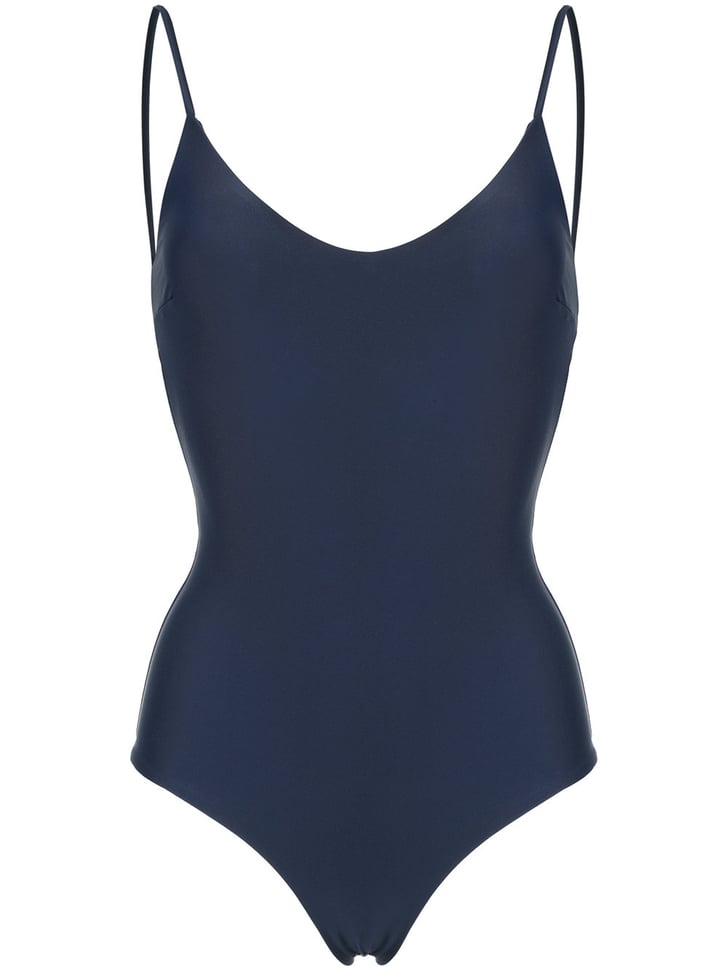 Matteau Scoop Maillot Swimsuit | Iskra Lawrence and Nina Agdal Aerie ...