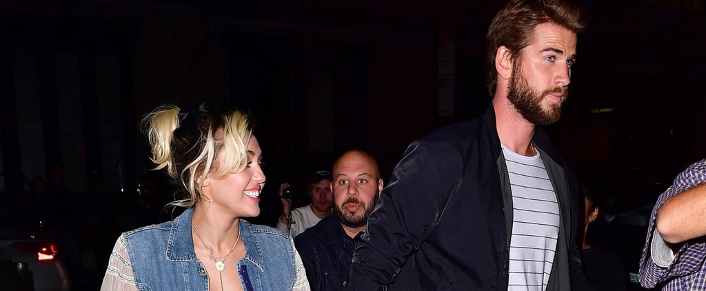 Miley Cyrus and Liam Hemsworth Out in NYC September 2016