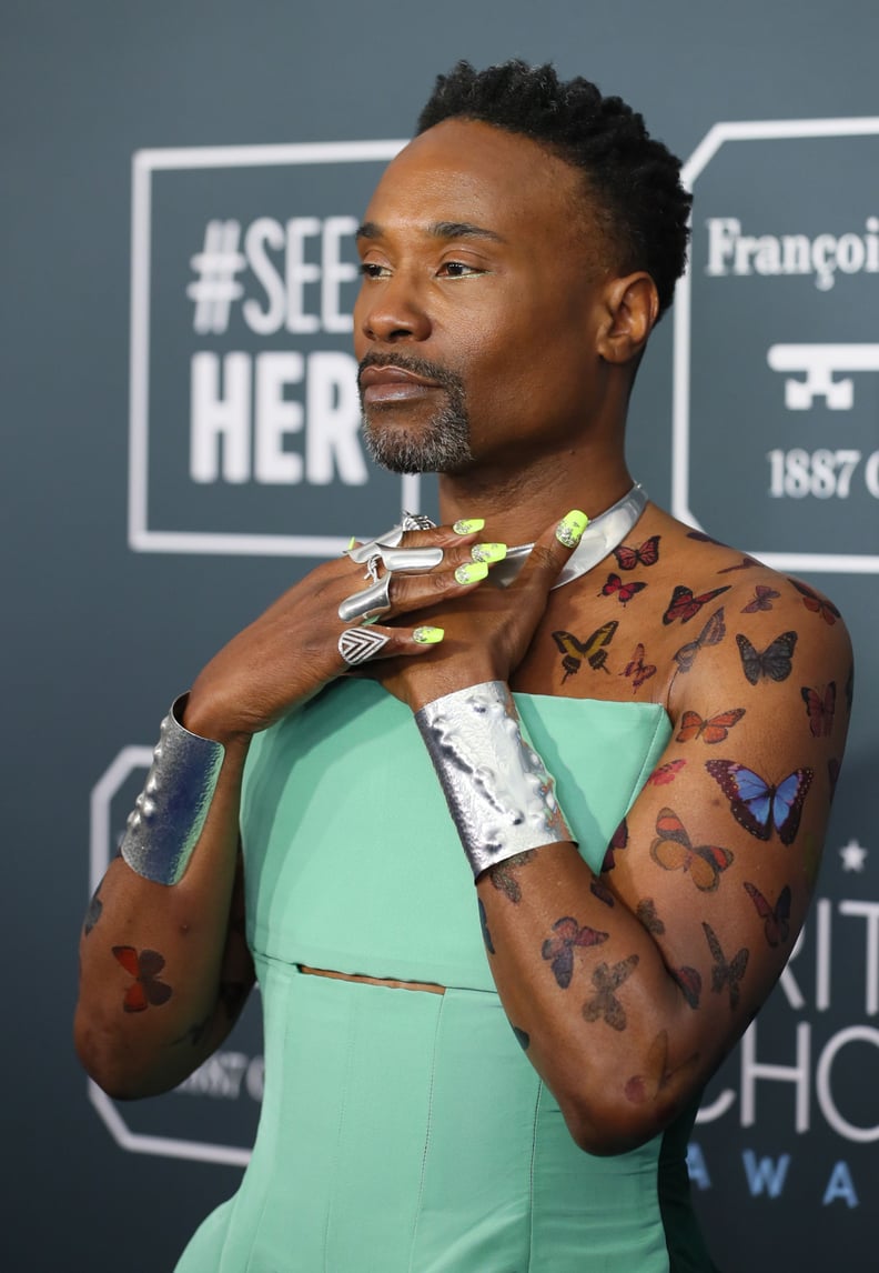 Billy Porter at the 2020 Critics' Choice Awards