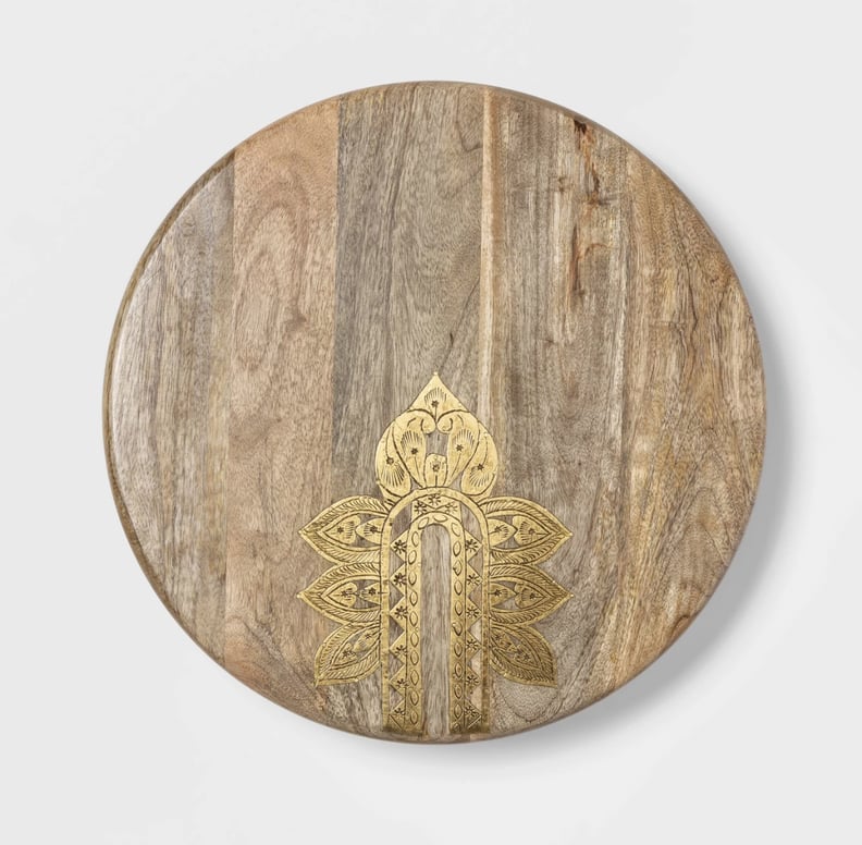 (New) Cravings by Chrissy Teigen Lazy Susan With Metal Decoration