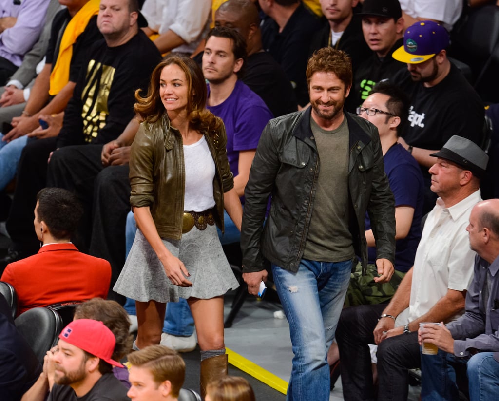 Kim Kardashian at a Lakers Game | Photos