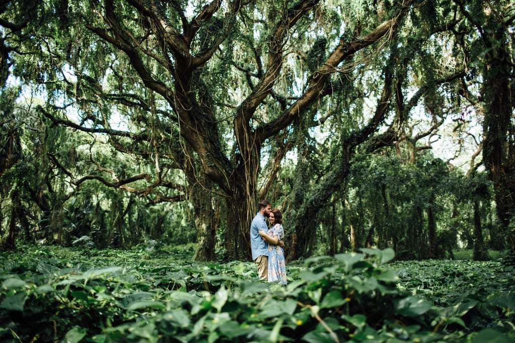 Hawaiian Jungle Engagement Shoot