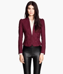 H&M Jacquard-Weave Jacket