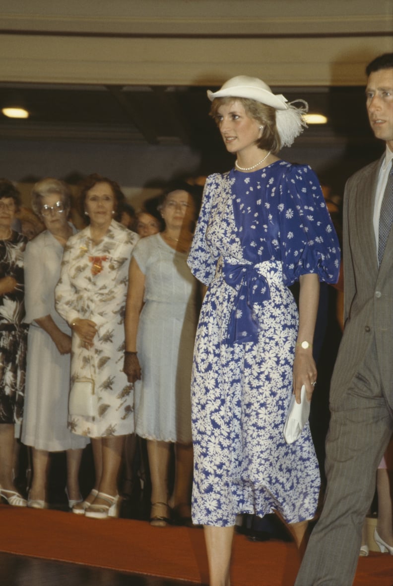 Princess Diana's Blue Dress