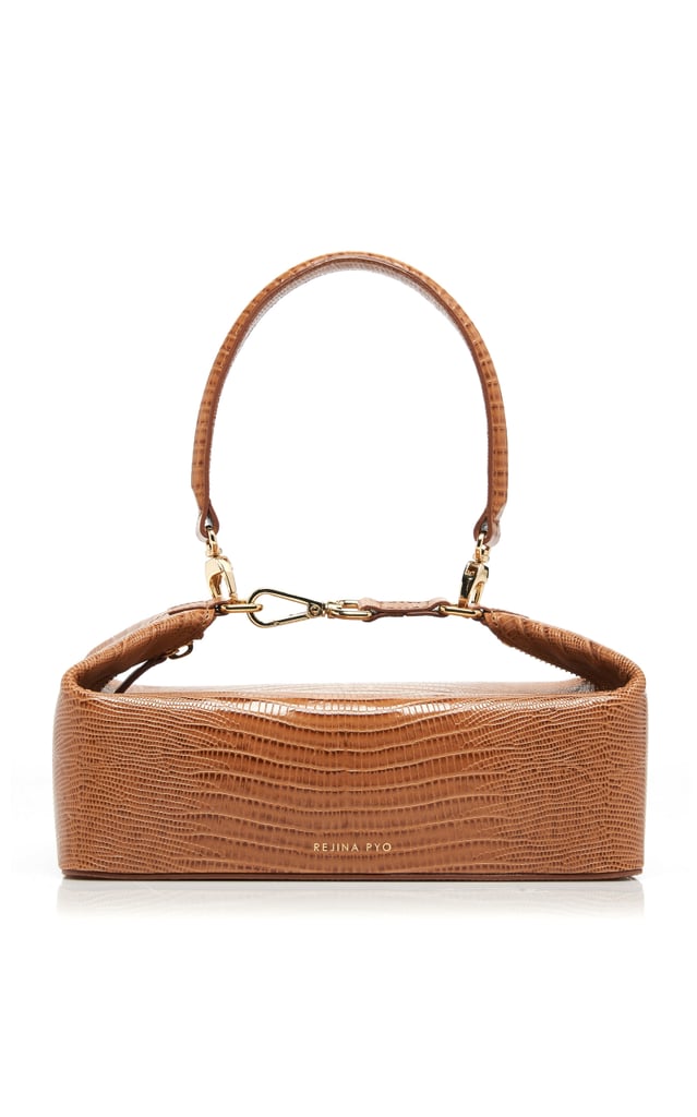 Olivia Lizard-Effect Leather Bag by Rejina Pyo