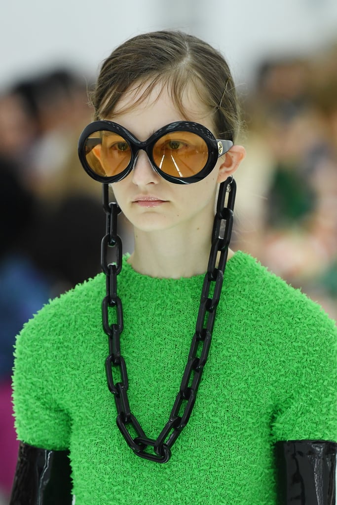 Sunglasses on the Gucci Runway at Milan Fashion Week