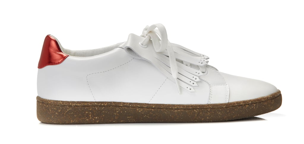 Fringed Leather Sneakers ($80)