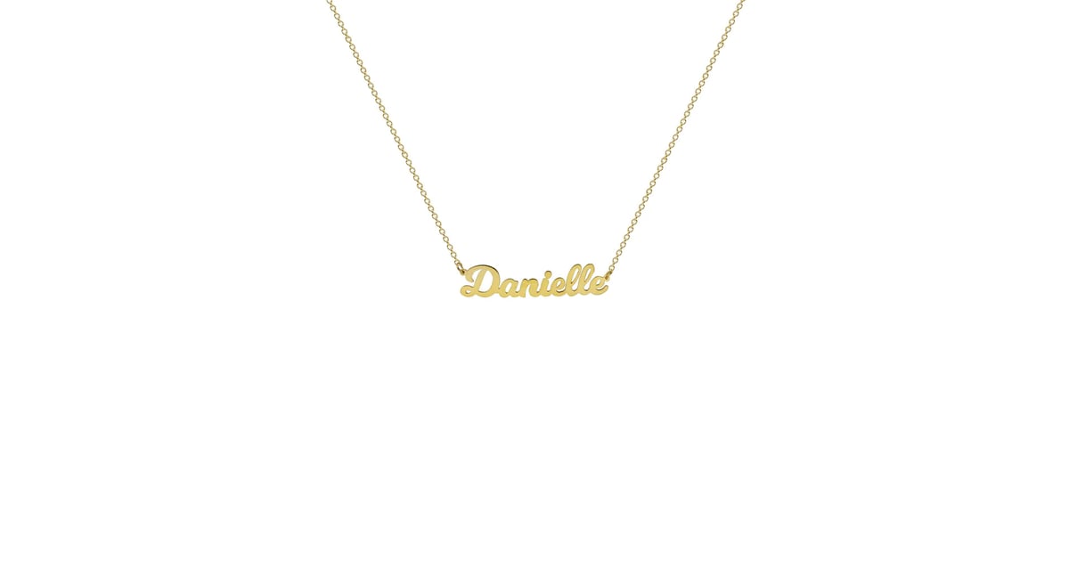 M jewelers deals nameplate necklace