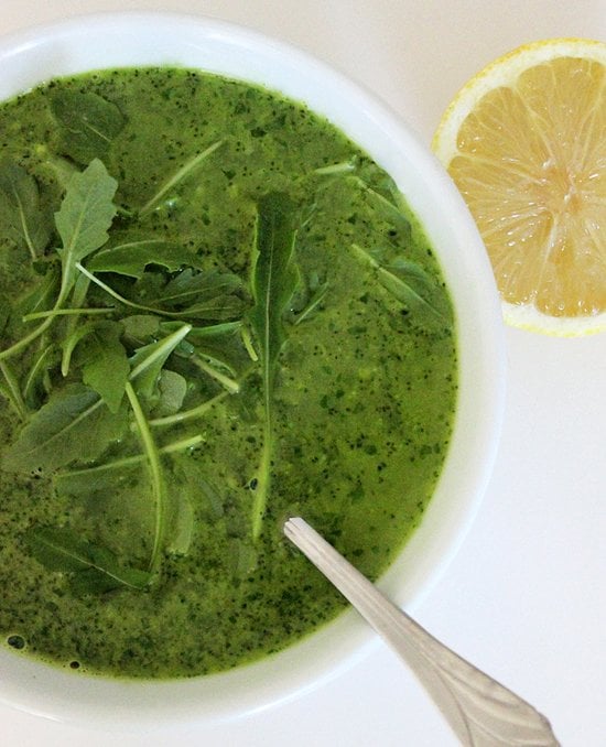 Gwyneth's Goop Detox: Broccoli and Rocket Soup