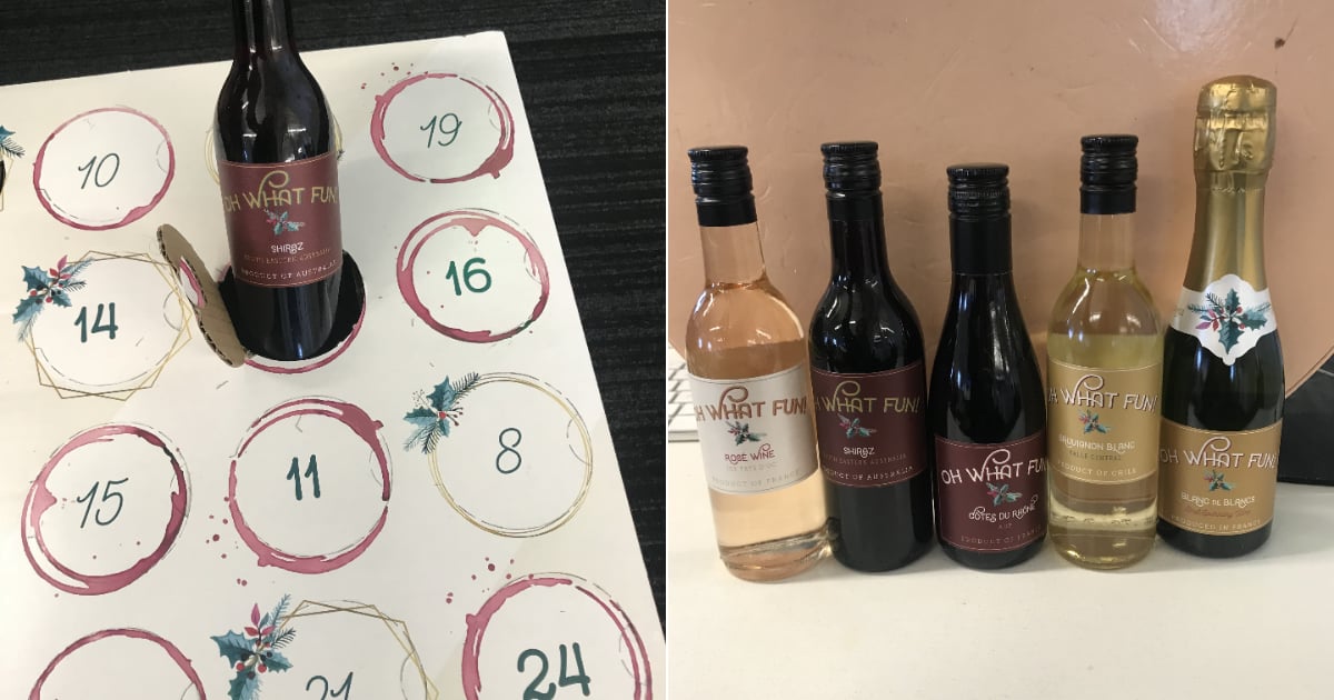 Holiday Wine Countdown Calendar at Kroger's POPSUGAR Food
