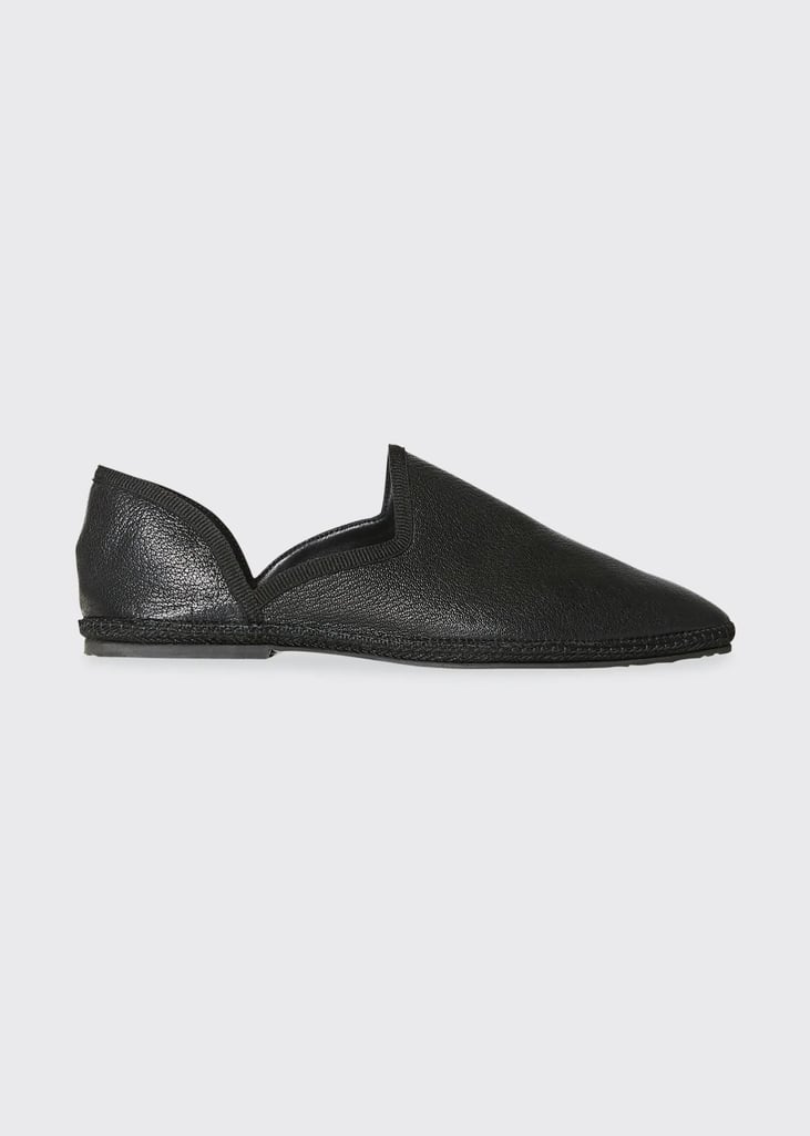 The Row Friulane Flat Soft Leather Slippers