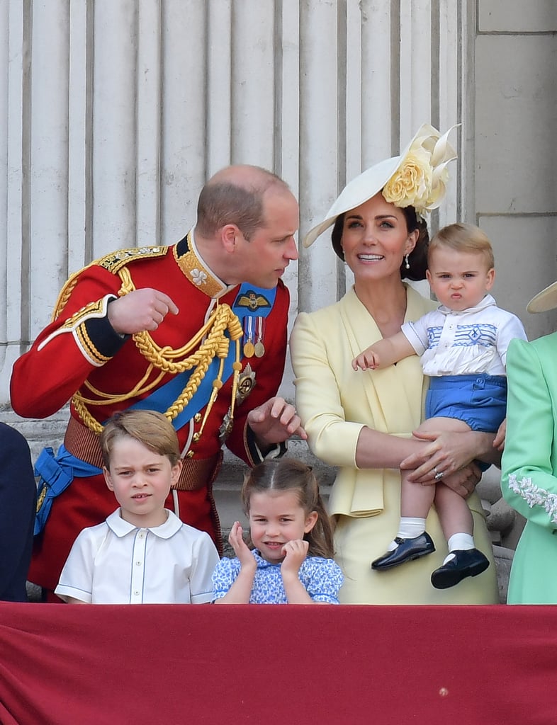 Prince George Princess Charlotte at Trooping the Colour 2019