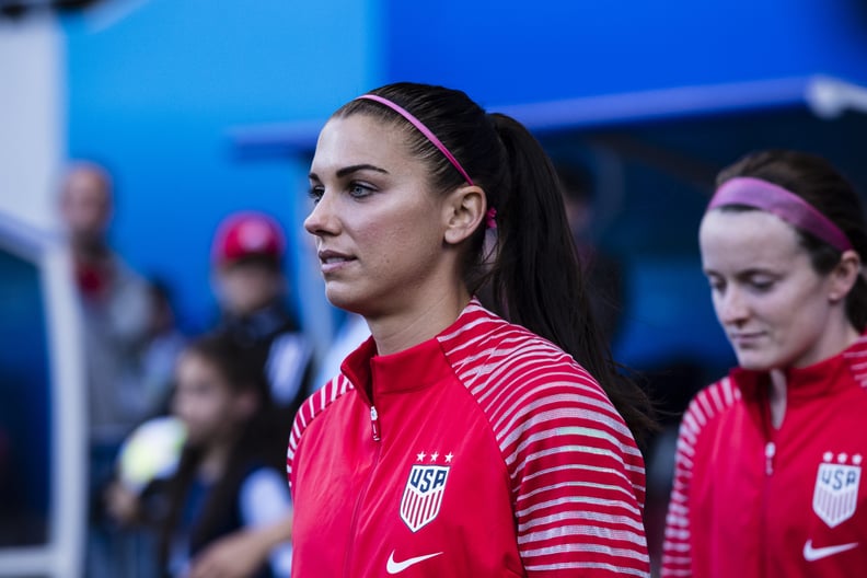 Alex Morgan at the Women's World Cup Game Against Thailand