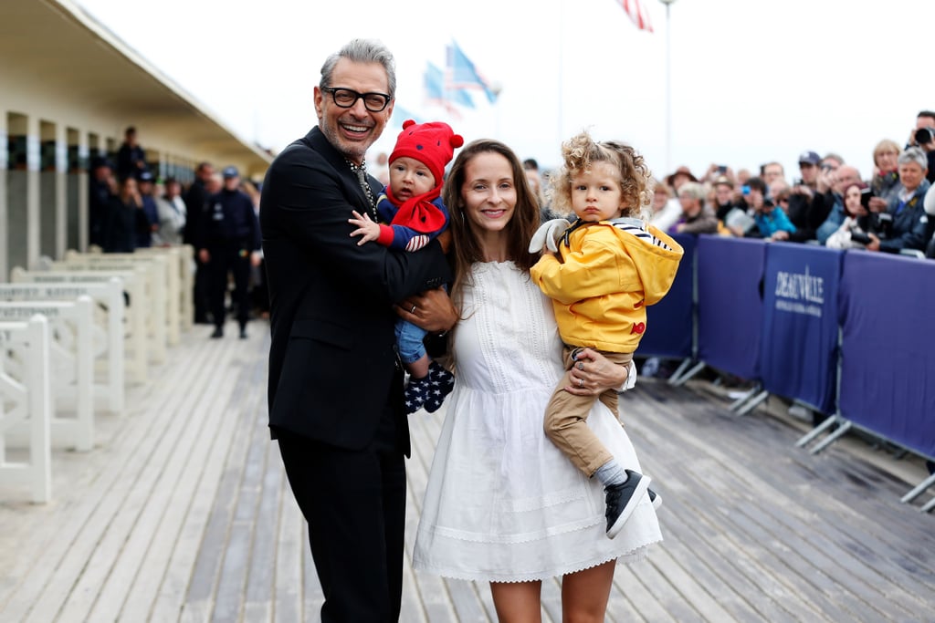 Jeff Goldblum and Kids at Deauville American Film Festival