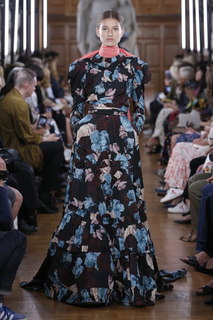 This look from the Spring 2019 Erdem runway seems to be right up | Kate ...