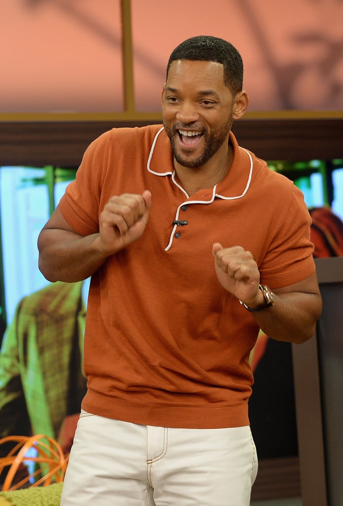 Will Smith got a little jiggy with it on the Miami set of Despierta America on Wednesday.