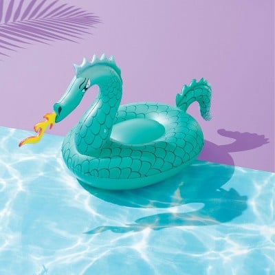 Unicorn pool float target top