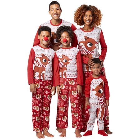 LMart Christmas Family Matching Pajamas Sets Christmas Series Outfit Sleepwear