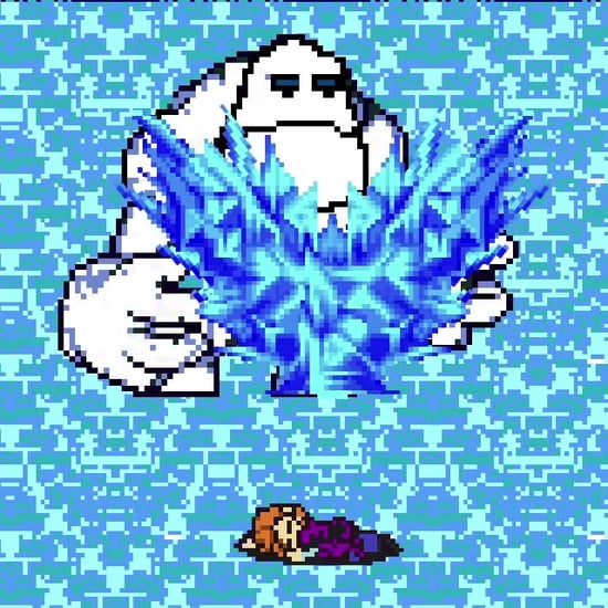 8-Bit Frozen Video Game