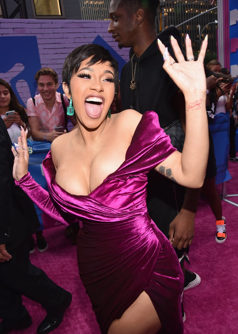 Cardi B's "Tommy G" Wrist Tattoo