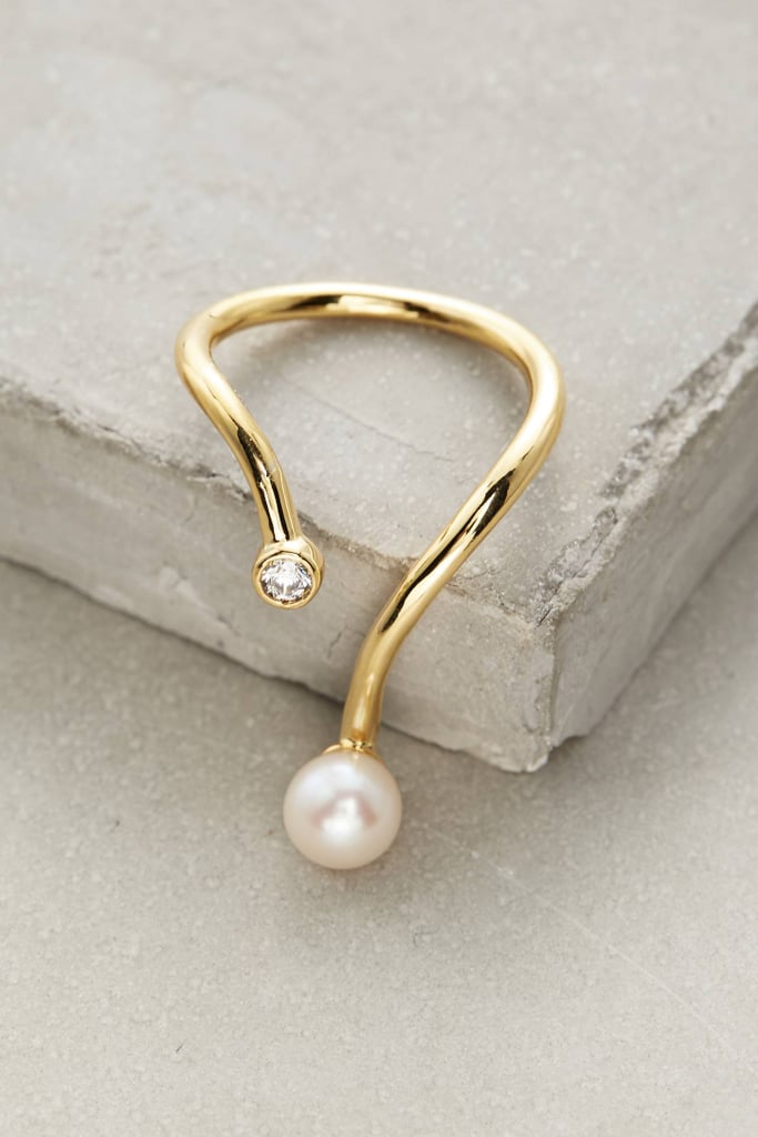 Gold Philosophy Dewy Pearl Ring ($138)