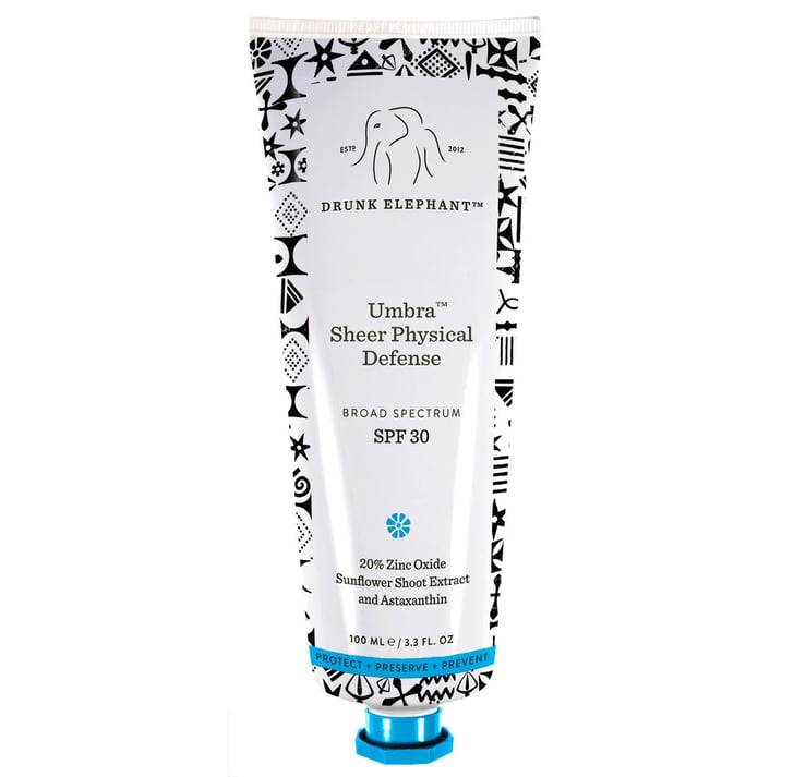 drunk elephant umbra tinte physical daily sunscreen spf 30