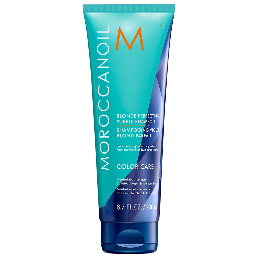 Best Shampoo For Blondes: Moroccanoil Blonde Perfecting Purple Shampoo