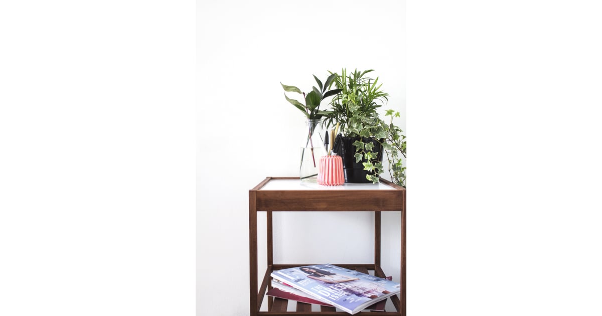 Clean and Modern Accent Table Ikea Table Hacks POPSUGAR Home Photo 9