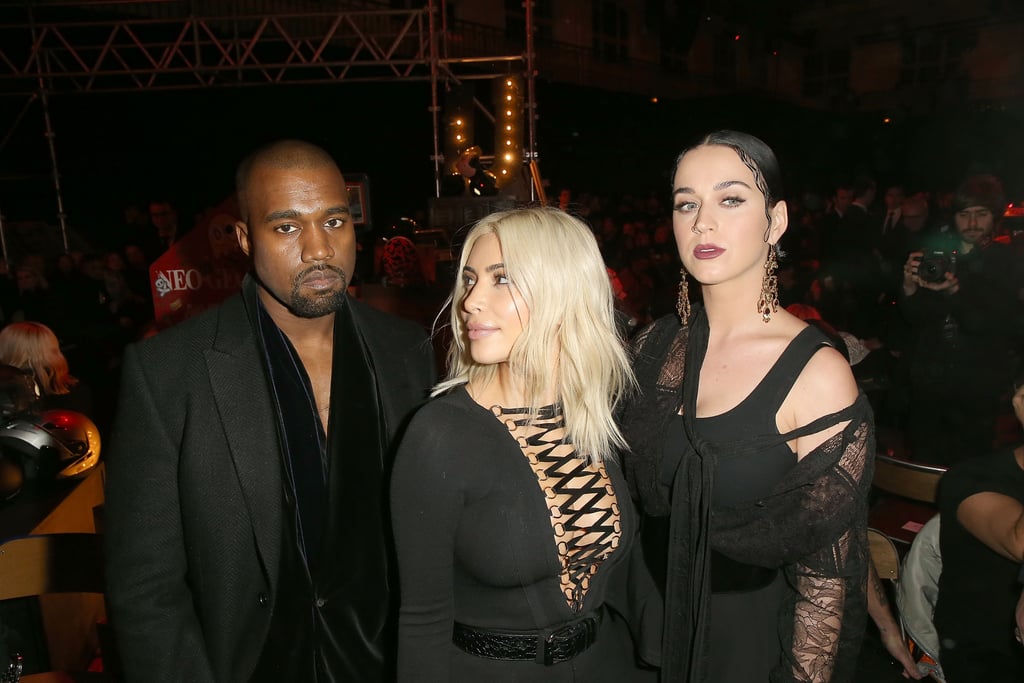 Kim Kardashian and Katy Perry at Paris Fashion Week | Photos