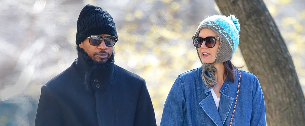 Katie Holmes and Jamie Foxx Walking in NYC March 2019