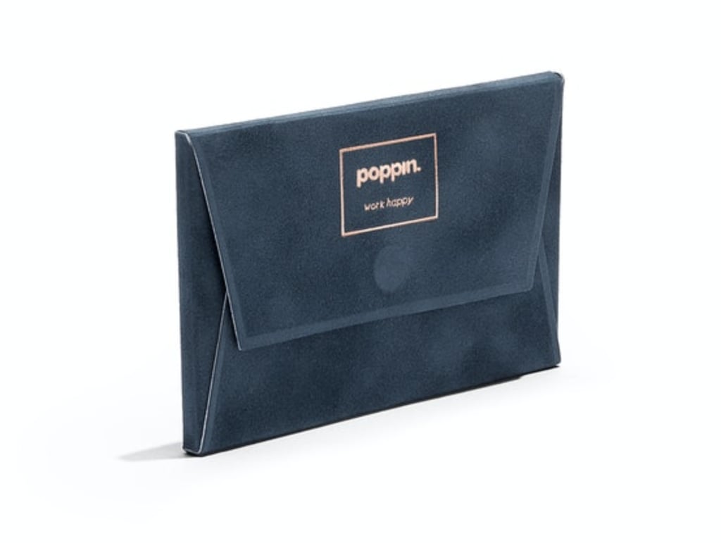 Poppin Storm Velvet Card Case