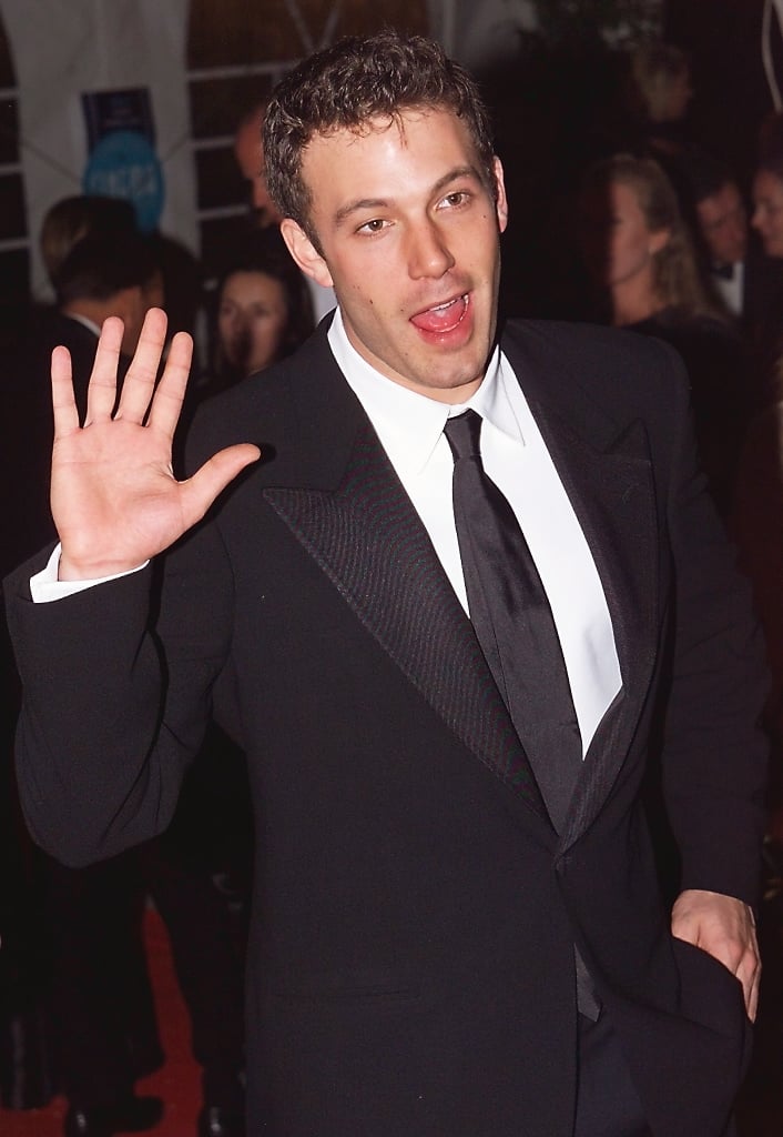 Ben Affleck waved to fans as he arrived for the annual amfAR Gala in 1999.