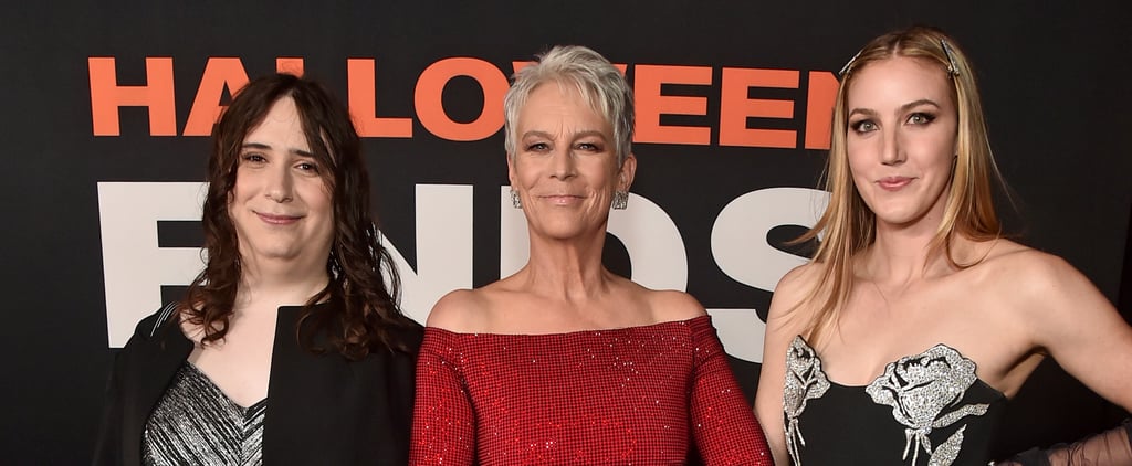 Jamie Lee Curtis and Daughters at Halloween Ends Premiere