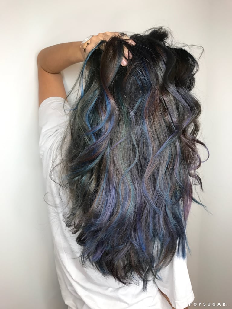 Oceanic Brunette Hair Color Trend