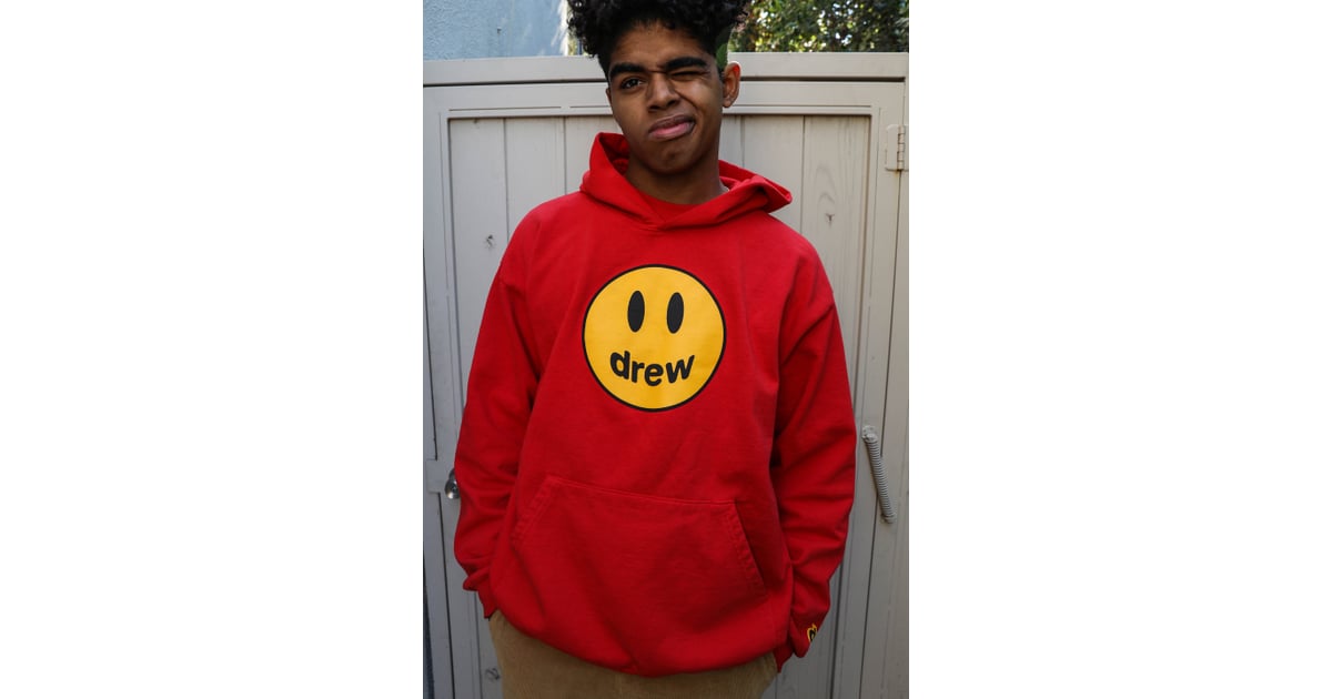 Drew House Mascot Hoodie in Red ($98) | Justin Bieber Drew ...