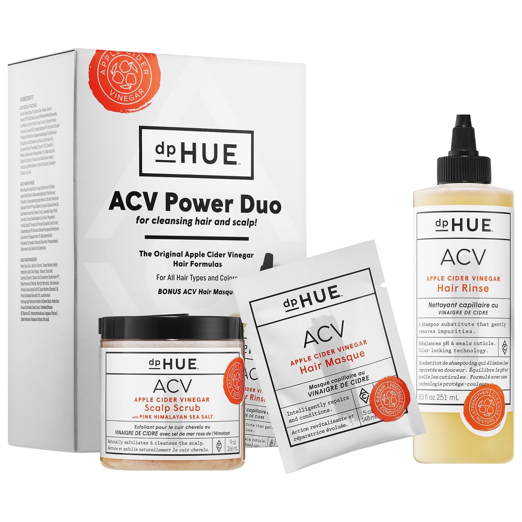 dpHUE Apple Cider Vinegar Scalp Scrub and Hair Rinse Duo