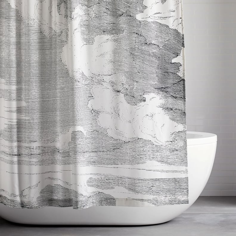 Organic Cloud Shower Curtain