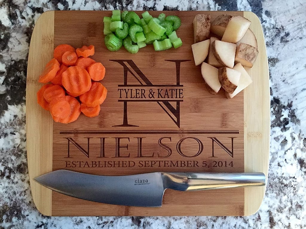 Personalized Wood Cutting Board