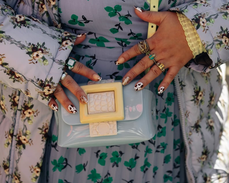 New York Fashion Week Nail Trend: Cow-Print Nails