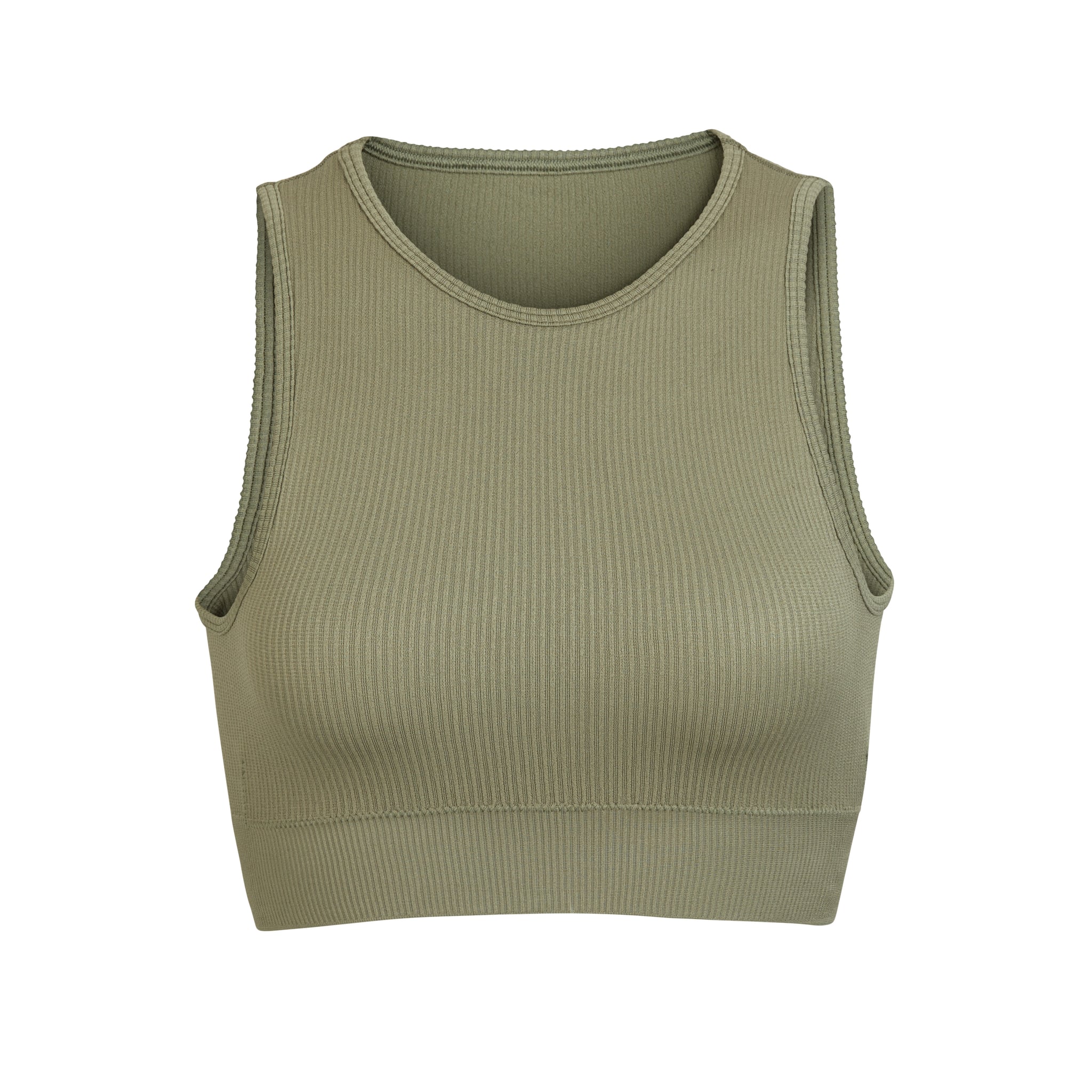 Stretch rib high neck bra Clearance